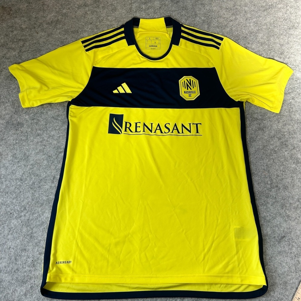 adidas 2024-25 Nashville Men's Large Stadium Home Jersey $109 mspr - Picture 2 of 13